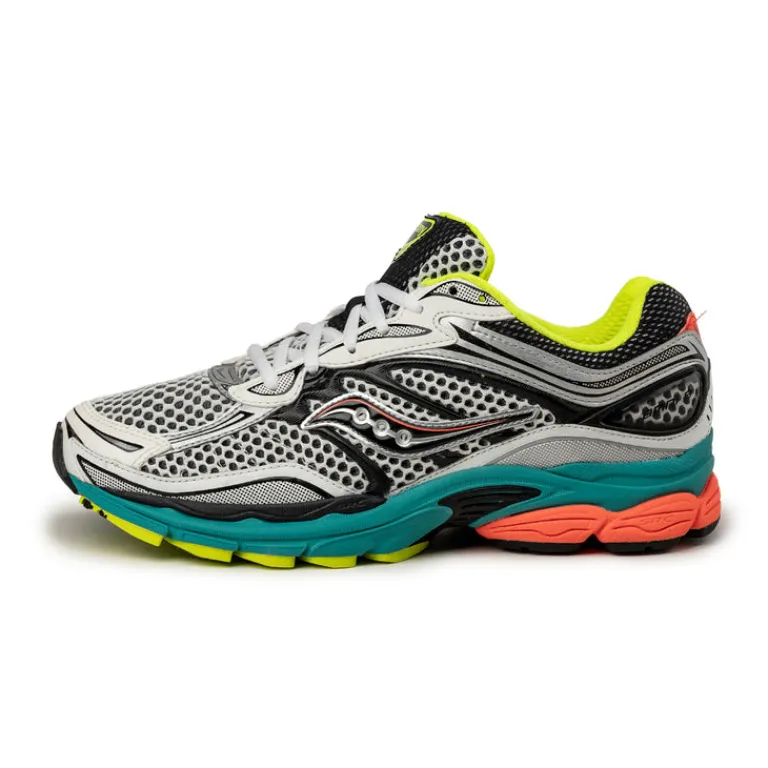 Saucony Sneakers Végétaliens|Chaussures De Running Retro*Pro Grid Omni 9 Silver / Mutant