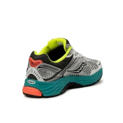 Saucony Sneakers Végétaliens|Chaussures De Running Retro*Pro Grid Omni 9 Silver / Mutant