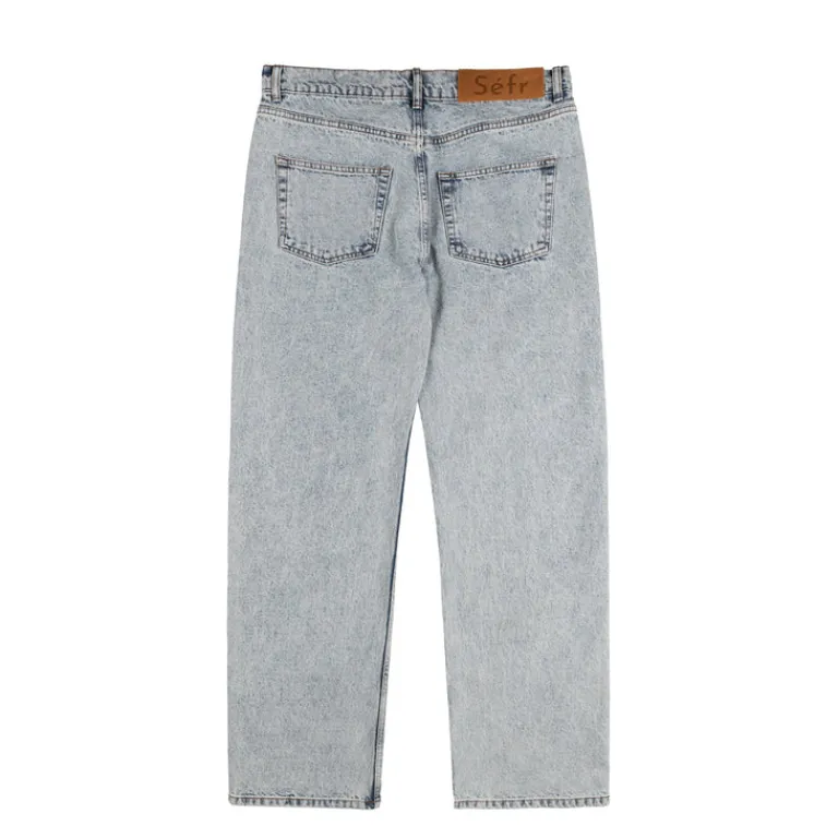 Sefr Pantalons*Classic Cut Jeans New Stone Wash