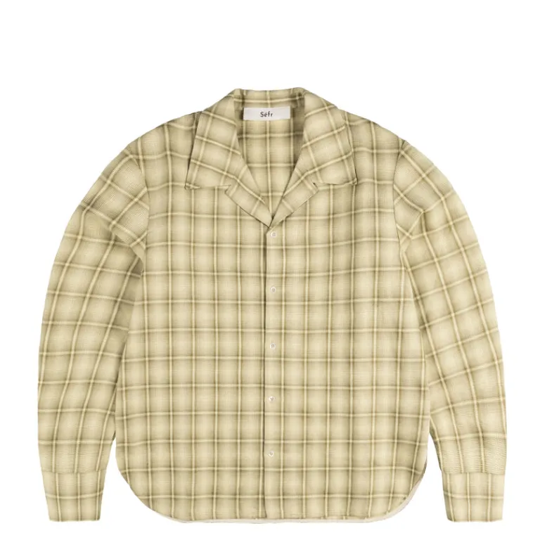 Sefr Chemises*Ignacio Shirt Forest Hombre