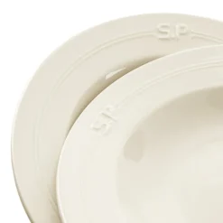Service Projects Vaisselle*Métier SP Embossed Bowl (Set of 2) White