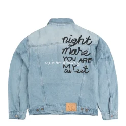 Sky High Farm Universe Gilets*Sweet Dreams Denim Jacket Woven Blue