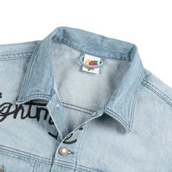 Sky High Farm Universe Gilets*Sweet Dreams Denim Jacket Woven Blue