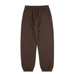 Sporty & Rich Survêtements*Bristol Crest 100th Sweatpant Chocolate Cream