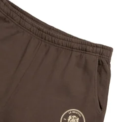 Sporty & Rich Survêtements*Bristol Crest 100th Sweatpant Chocolate Cream