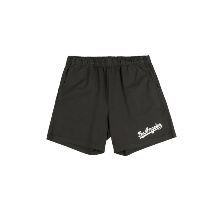 Sporty & Rich Shorts*Dodgers Gym Short Faded Black