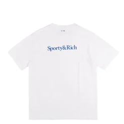 Sporty & Rich T-Shirts*Dodgers Serif T-Shirt White