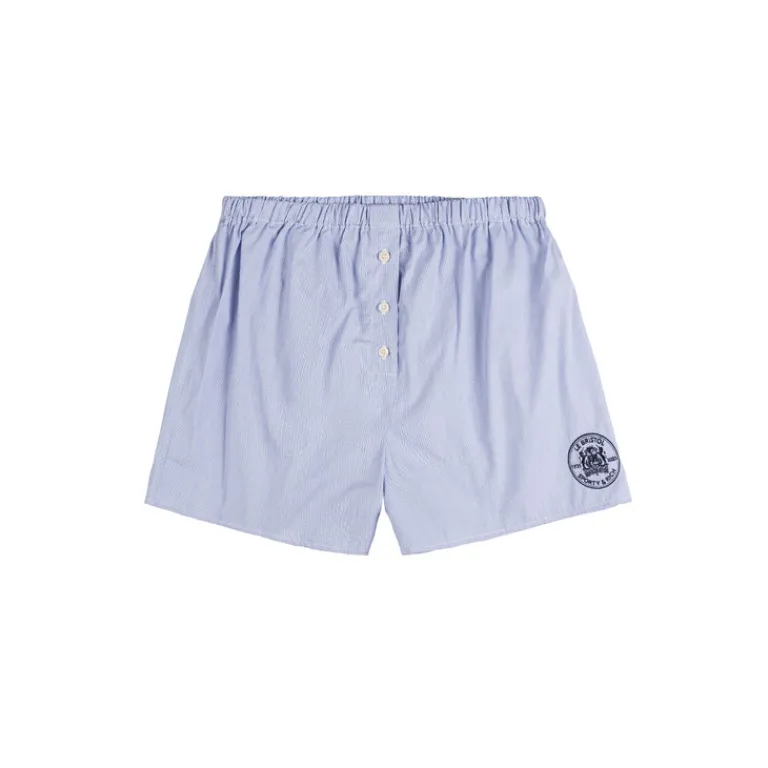 Sporty & Rich Pyjamas & Sous-Vêtements*Faubourg Pyjama Shorts Navy / White