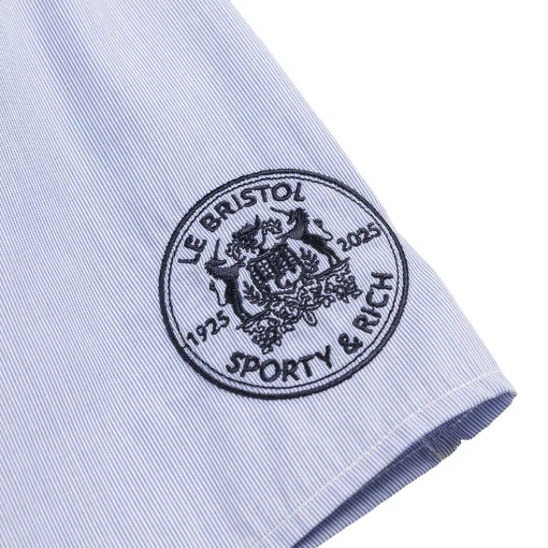 Sporty & Rich Pyjamas & Sous-Vêtements*Faubourg Pyjama Shorts Navy / White