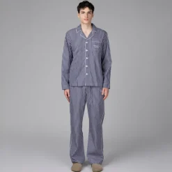 Sporty & Rich Pyjamas & Sous-Vêtements*Faubourg Pyjama Top Navy / White