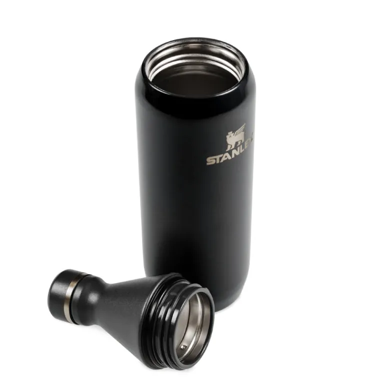 Stanley Gourdes*The All Day Slim Bottle 0.6L Black Gloss