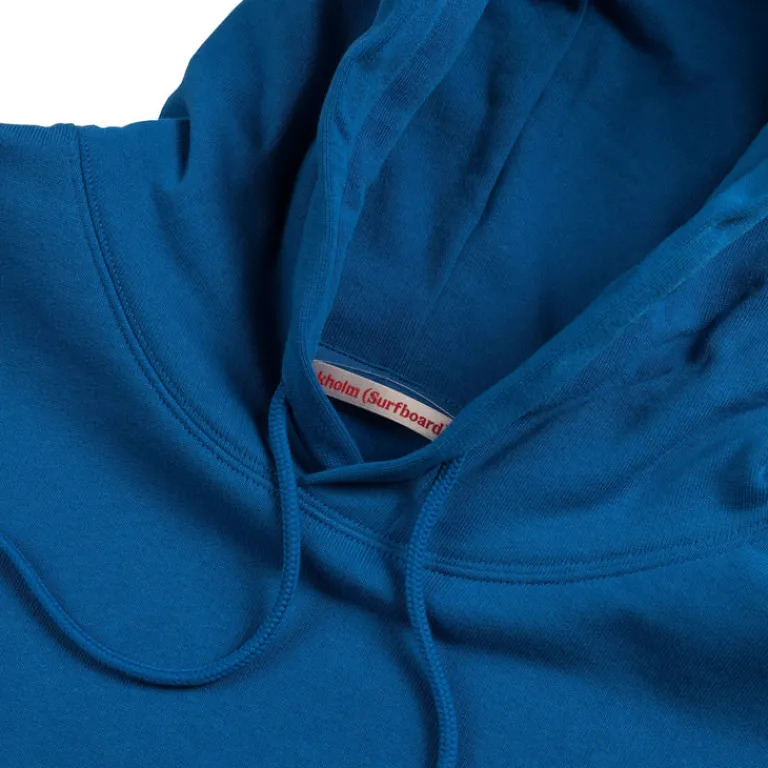 Stockholm Surfboard Club Sweats À Capuche*Bjorn Logo Hoodie Sapphire