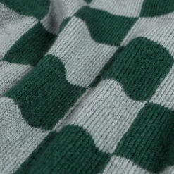 Stockholm Surfboard Club Tricot*Rag Check Sweater Blue / Green / Red