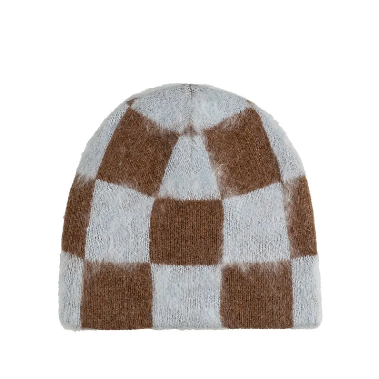 Stockholm Surfboard Club Alle Anzeigen|Beanies*Gas Reversible Beanie Blue / Brown / Check