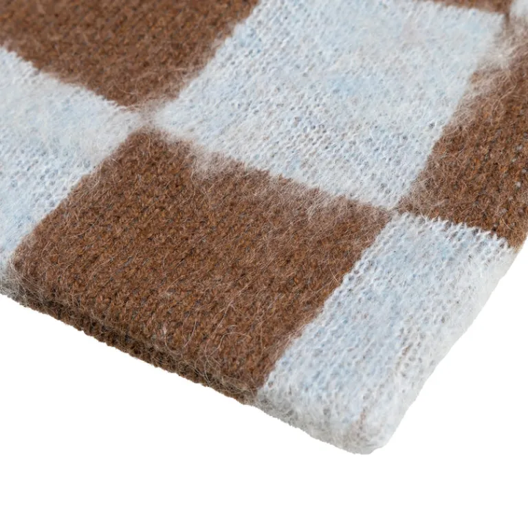 Stockholm Surfboard Club Alle Anzeigen|Beanies*Gas Reversible Beanie Blue / Brown / Check