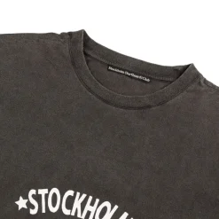 Stockholm Surfboard Club T-Shirts*Box Tee Sign Black