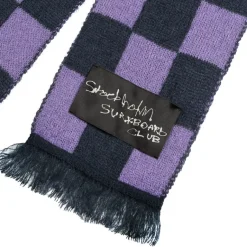 Stockholm Surfboard Club Alle Anzeigen|Écharpes*Umi Knitted Scarf Purple Check