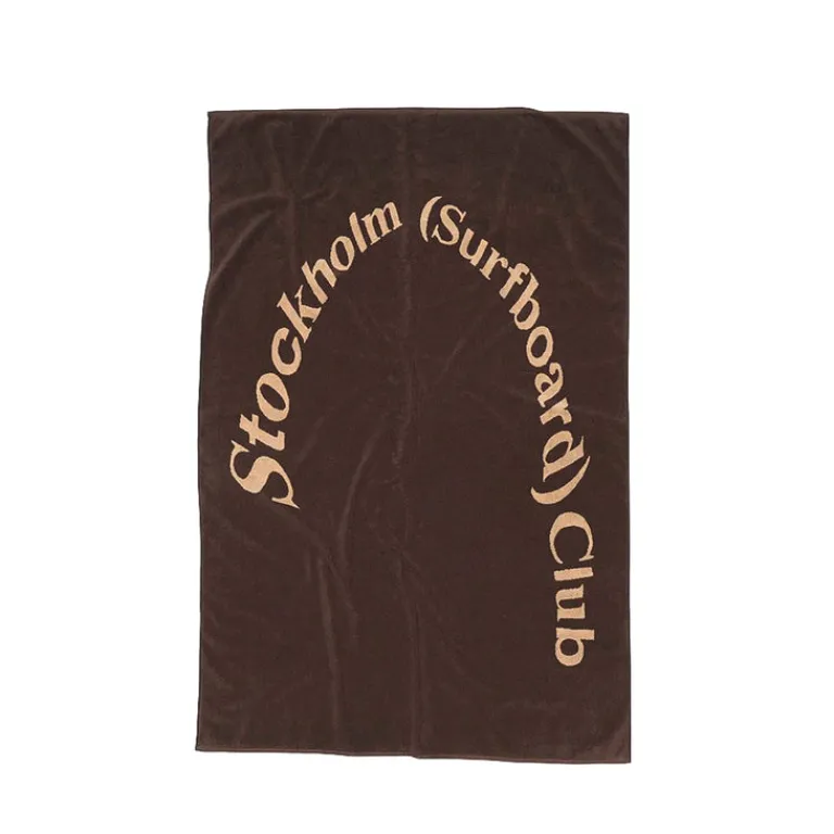 Stockholm Surfboard Club Alle Anzeigen|Salle De Bain*Regular Logo Towel Brown