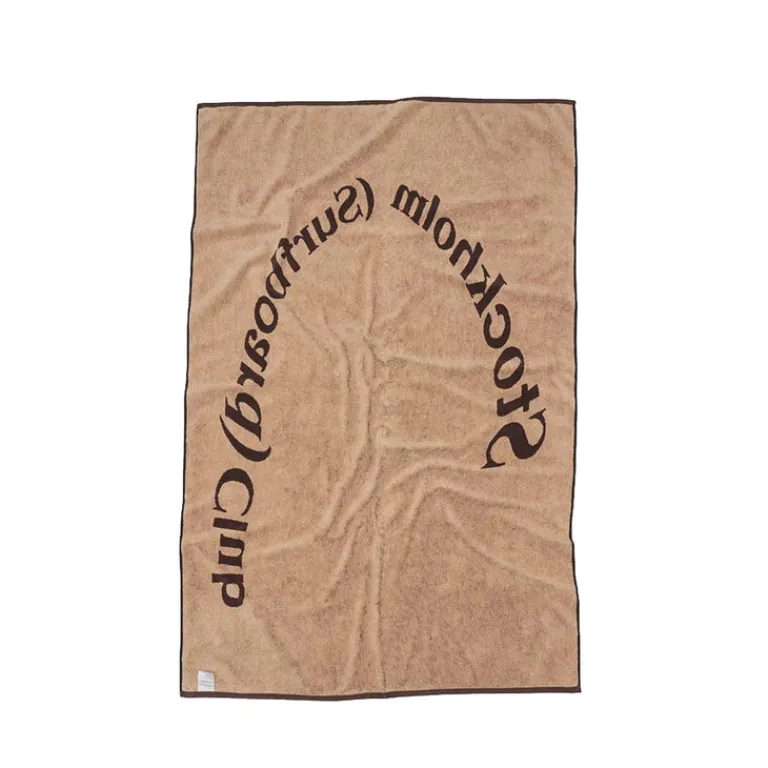 Stockholm Surfboard Club Alle Anzeigen|Salle De Bain*Regular Logo Towel Brown