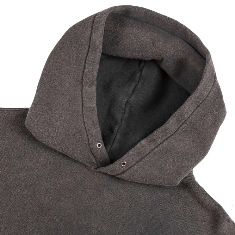 Sunflower Sweats À Capuche*Hood Sweat Antracite Washed