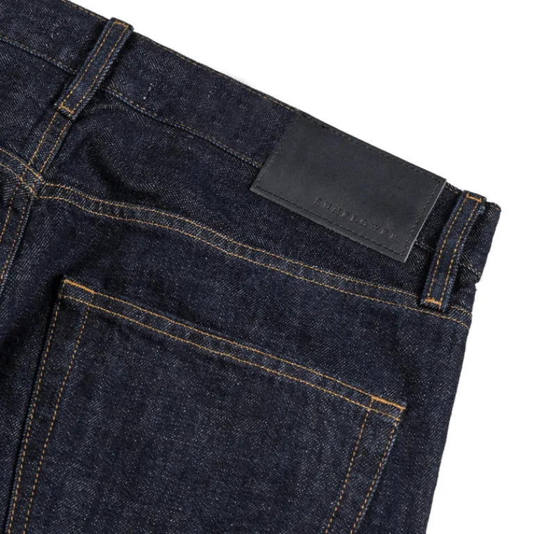 Sunflower Pantalons*Loose Jeans Simple Rinse Blue