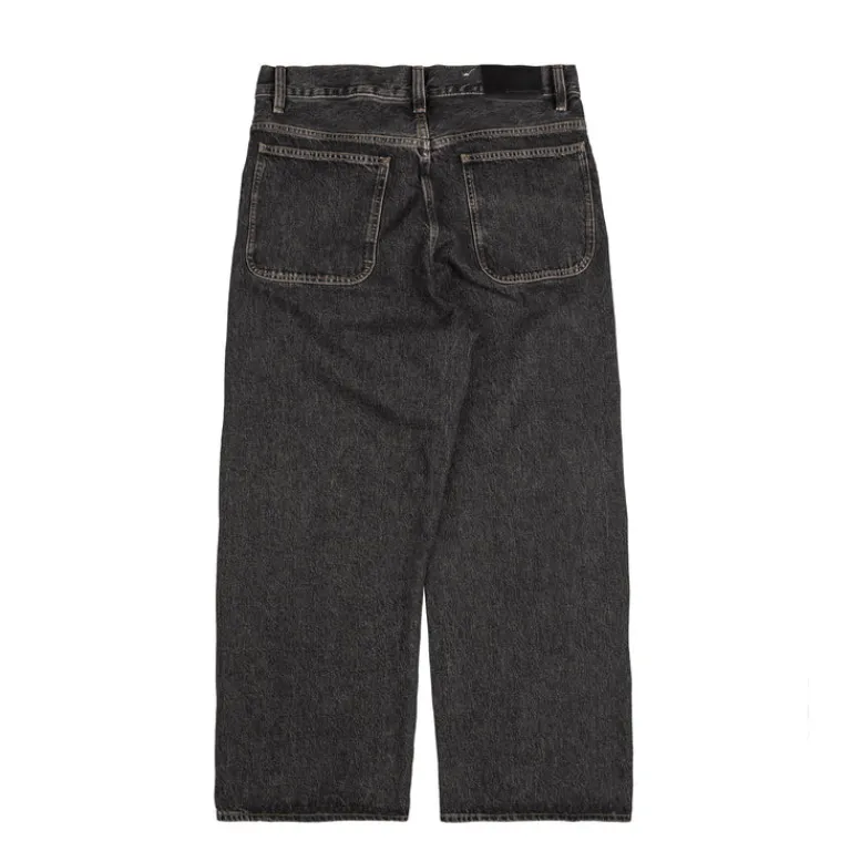 Sunflower Pantalons*Super Wide Jeans Black Stone