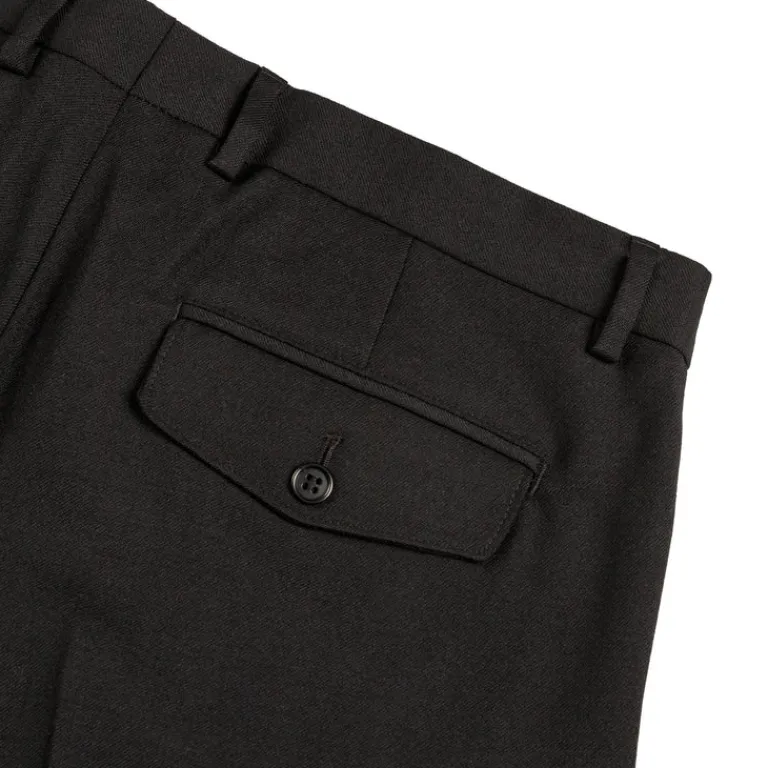 Sunflower Pantalons*Wide Pleated Trouser Black