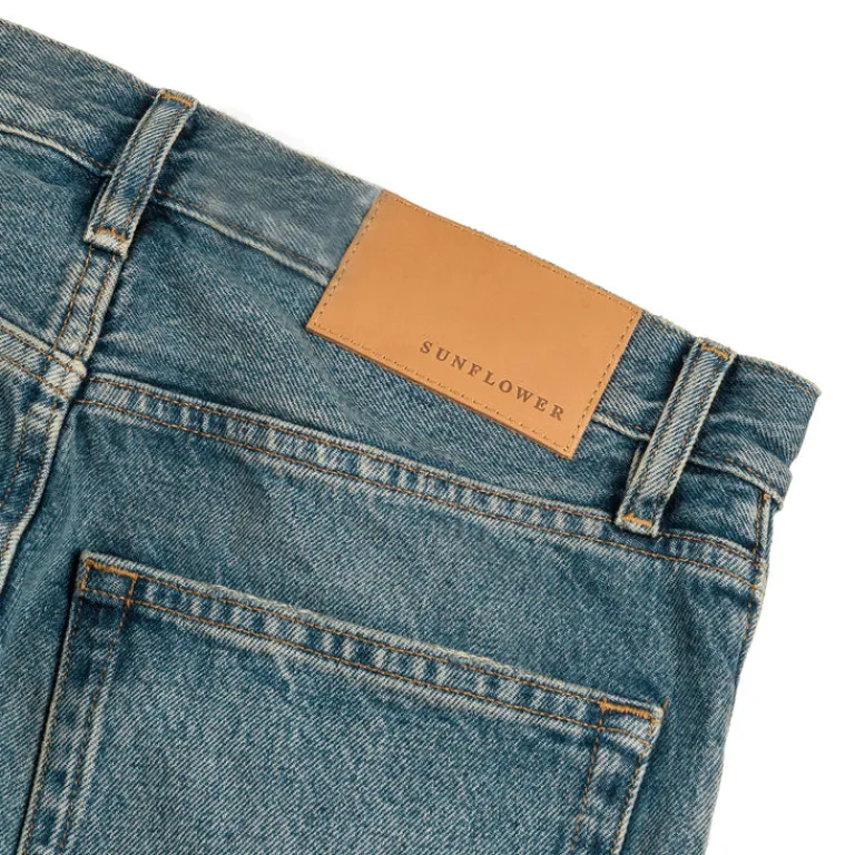 Sunflower Pantalons*Wide Twist Dark Blue Vintage