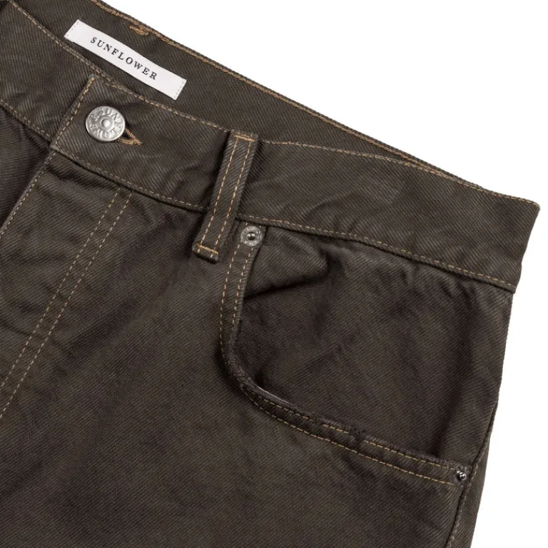 Sunflower Shorts*Wide Twist Shorts Vintage Brown