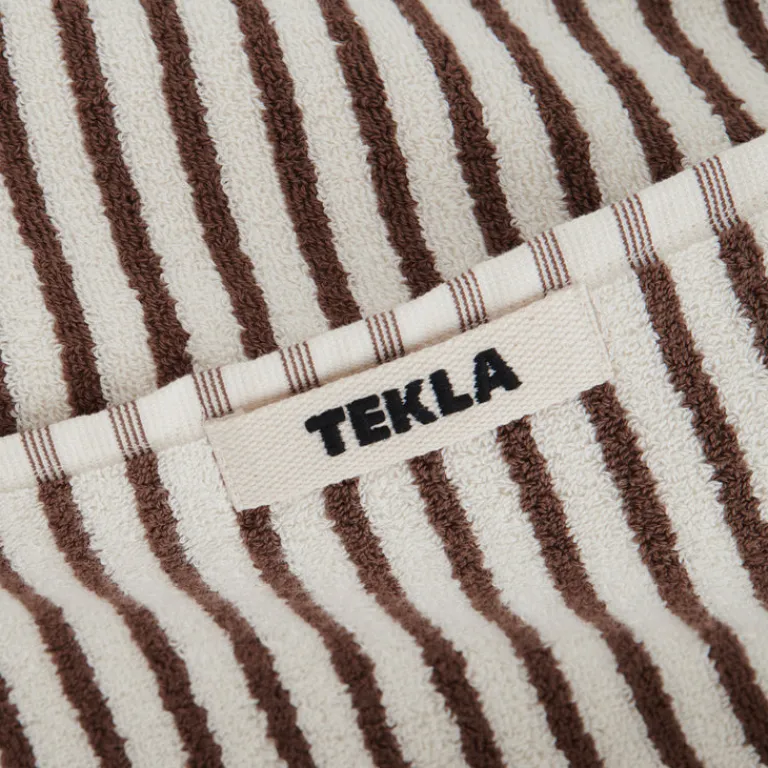 Tekla Salle De Bain*Bath Towel Kodiak Stripes