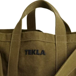 Tekla Sacs*Beach Bag Olive