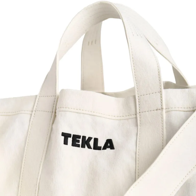 Tekla Sacs*Beach Bag Ivory