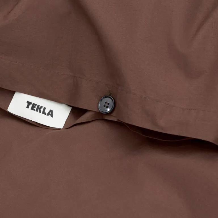 Tekla Chambre À Coucher*Duvet Cover Cocoa Brown