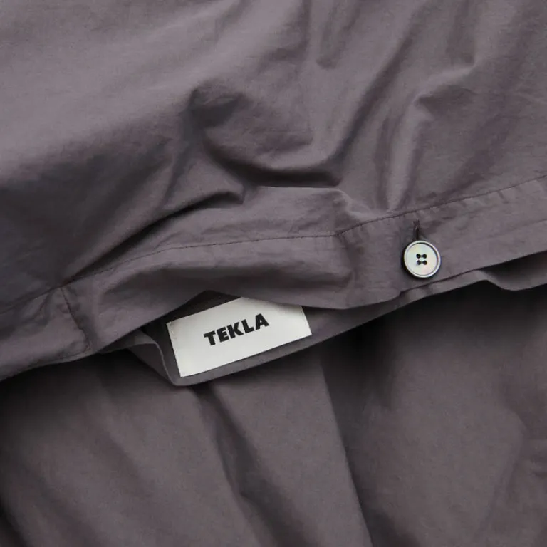 Tekla Chambre À Coucher*Duvet Cover Dark Taupe