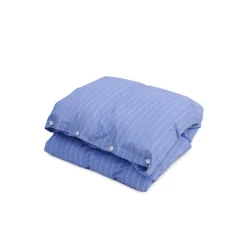 Tekla Chambre À Coucher*Duvet Cover Clear Blue Stripes
