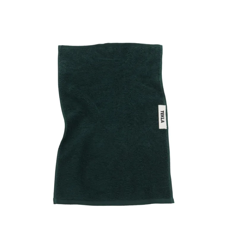 Tekla Salle De Bain*Guest Towel Forest Green