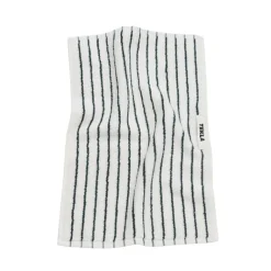 Tekla Salle De Bain*Hand Towel Racing Green Stripes