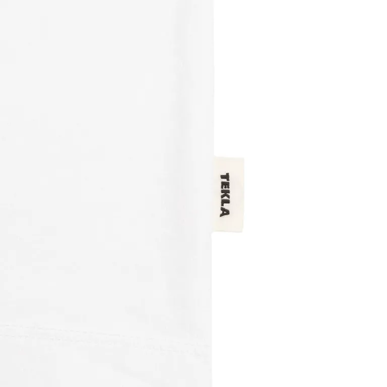 Tekla Pyjamas & Sous-Vêtements*Long Sleeve Sleeping T-Shirt White