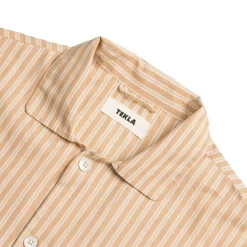 Tekla Pyjamas & Sous-Vêtements*Pyjamas Shirt Corinth Stripes