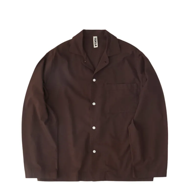 Tekla Pyjamas & Sous-Vêtements*Pyjamas Shirt Coffee