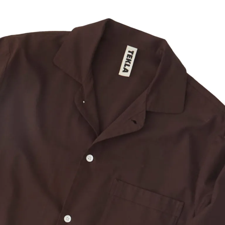 Tekla Pyjamas & Sous-Vêtements*Pyjamas Shirt Coffee