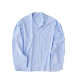 Tekla Pyjamas & Sous-Vêtements*Pyjamas Shirt Shirt Blue