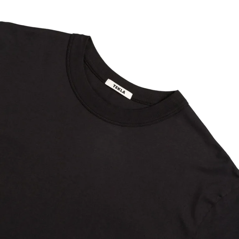 Tekla Pyjamas & Sous-Vêtements*Sleeping T-Shirt Black