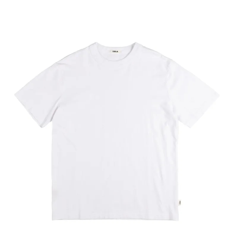 Tekla Pyjamas & Sous-Vêtements*Sleeping T-Shirt White