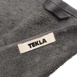 Tekla Salle De Bain*Washcloth Charcoal Grey