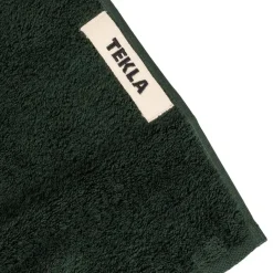 Tekla Salle De Bain*Washcloth Forest Green