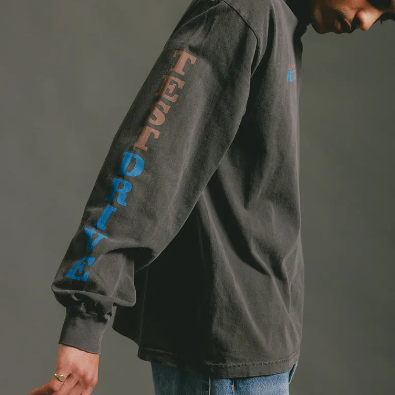 Test Drive T-Shirts*Bandit Longsleeve Vntg Black