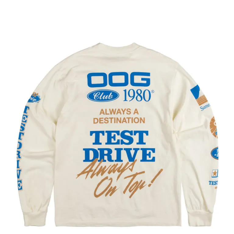 Test Drive T-Shirts*On Top Longsleeve Off White