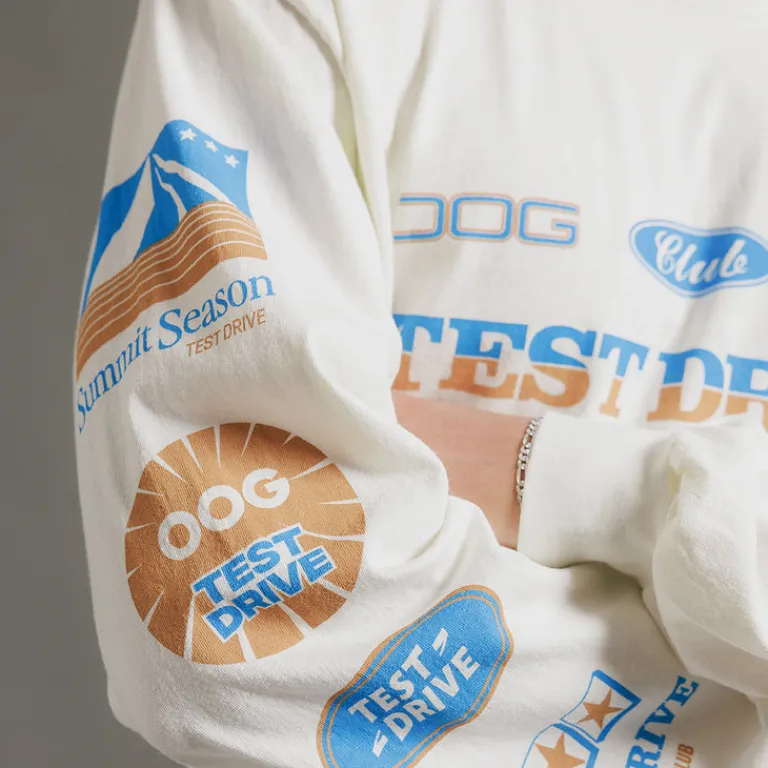 Test Drive T-Shirts*On Top Longsleeve Off White