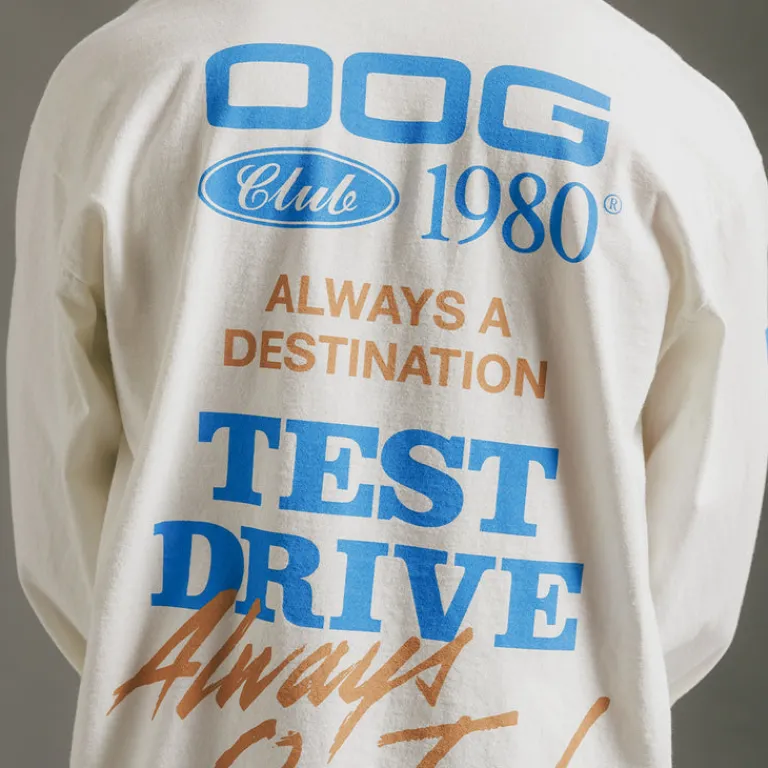 Test Drive T-Shirts*On Top Longsleeve Off White